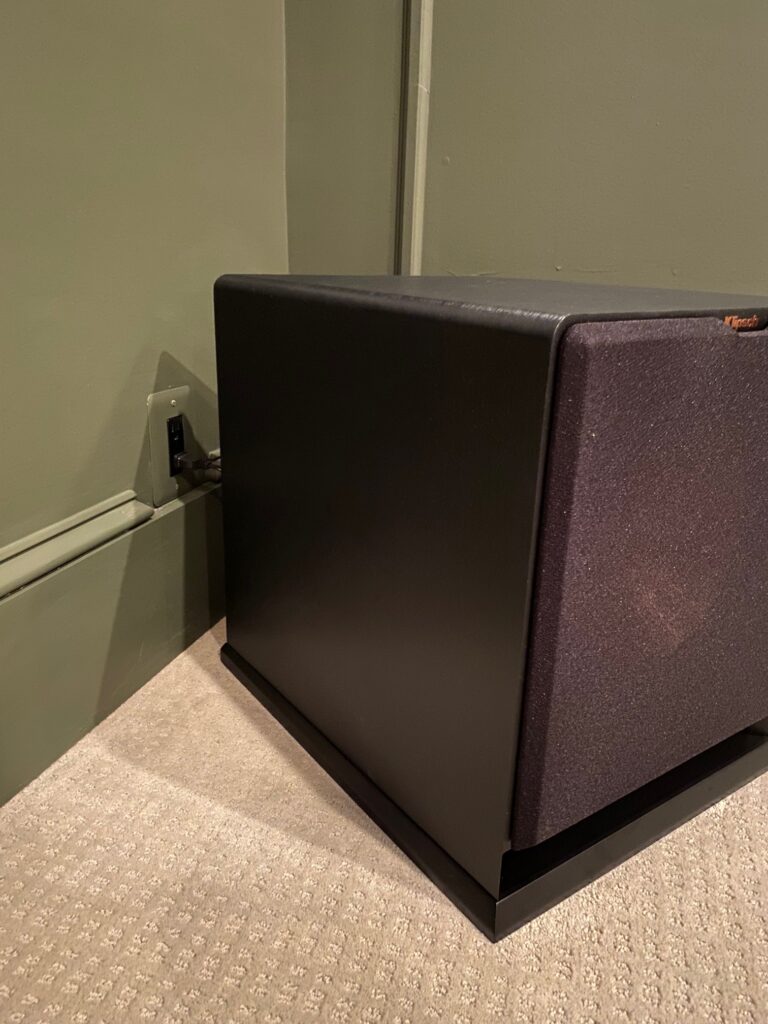 klipsch subwoofer 12 inch