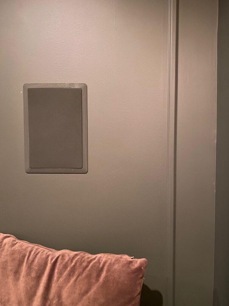 polk in-wall surround speaker