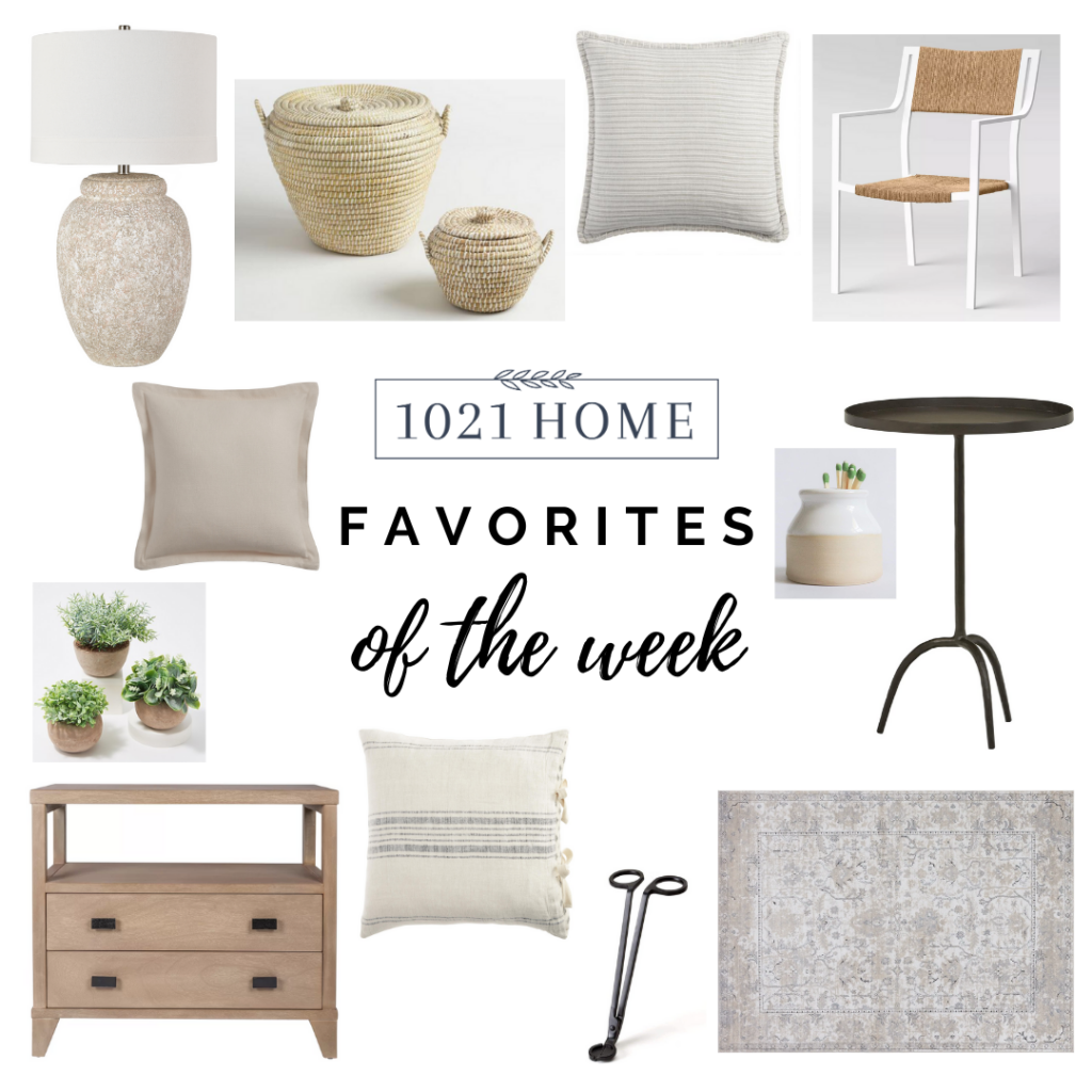 Favorite home decor items of the week