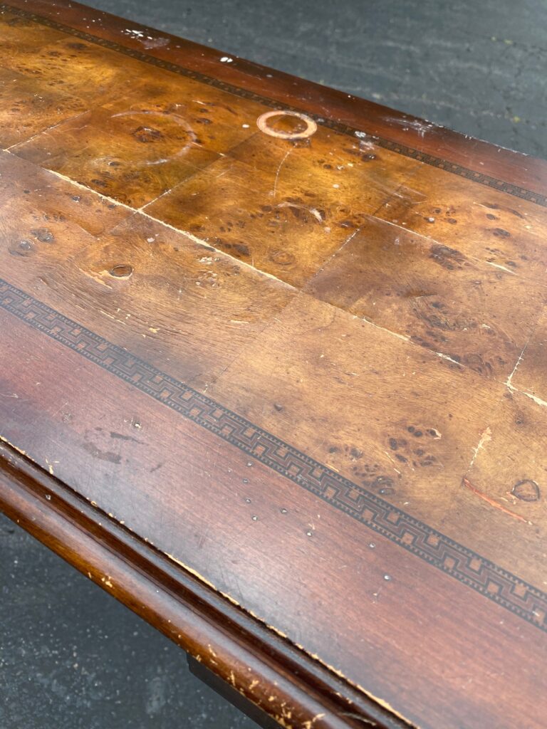 old console table