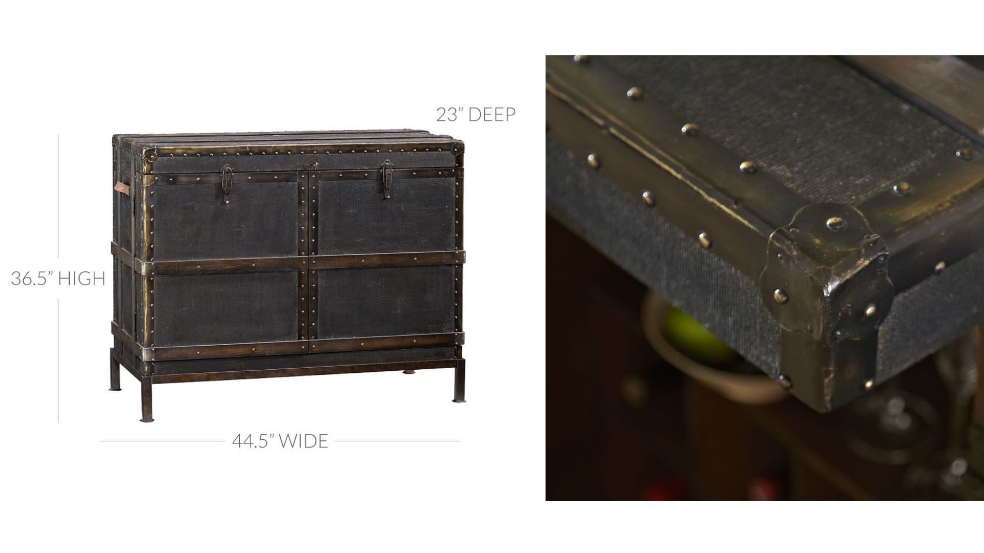 Arched Manor Ludlow Bar Cabinet 6