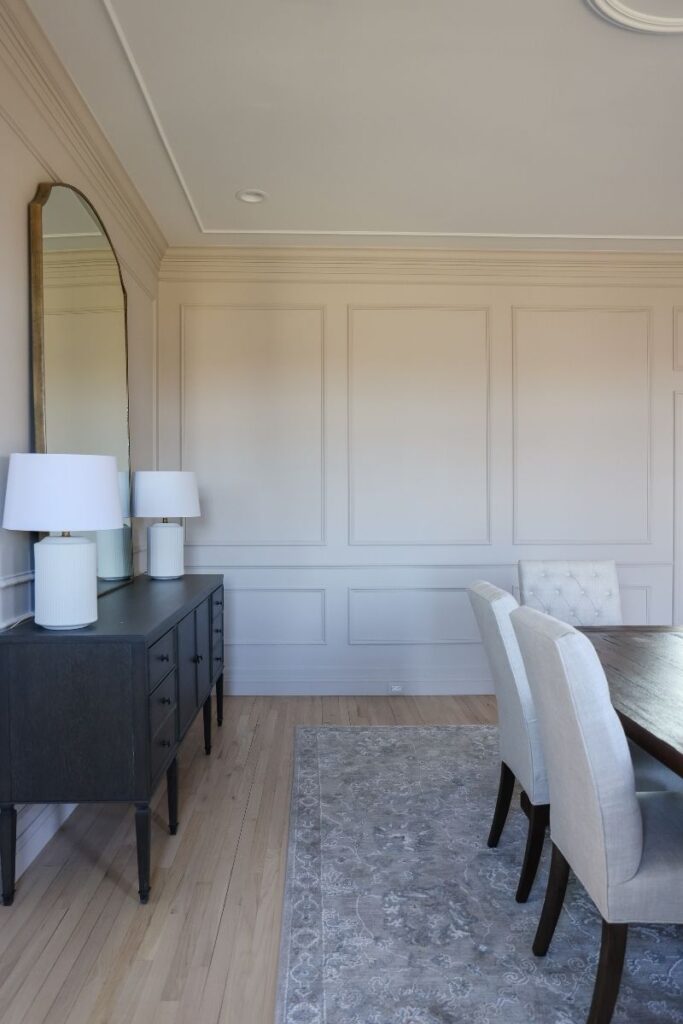 Dining Room Molding, Picture molding