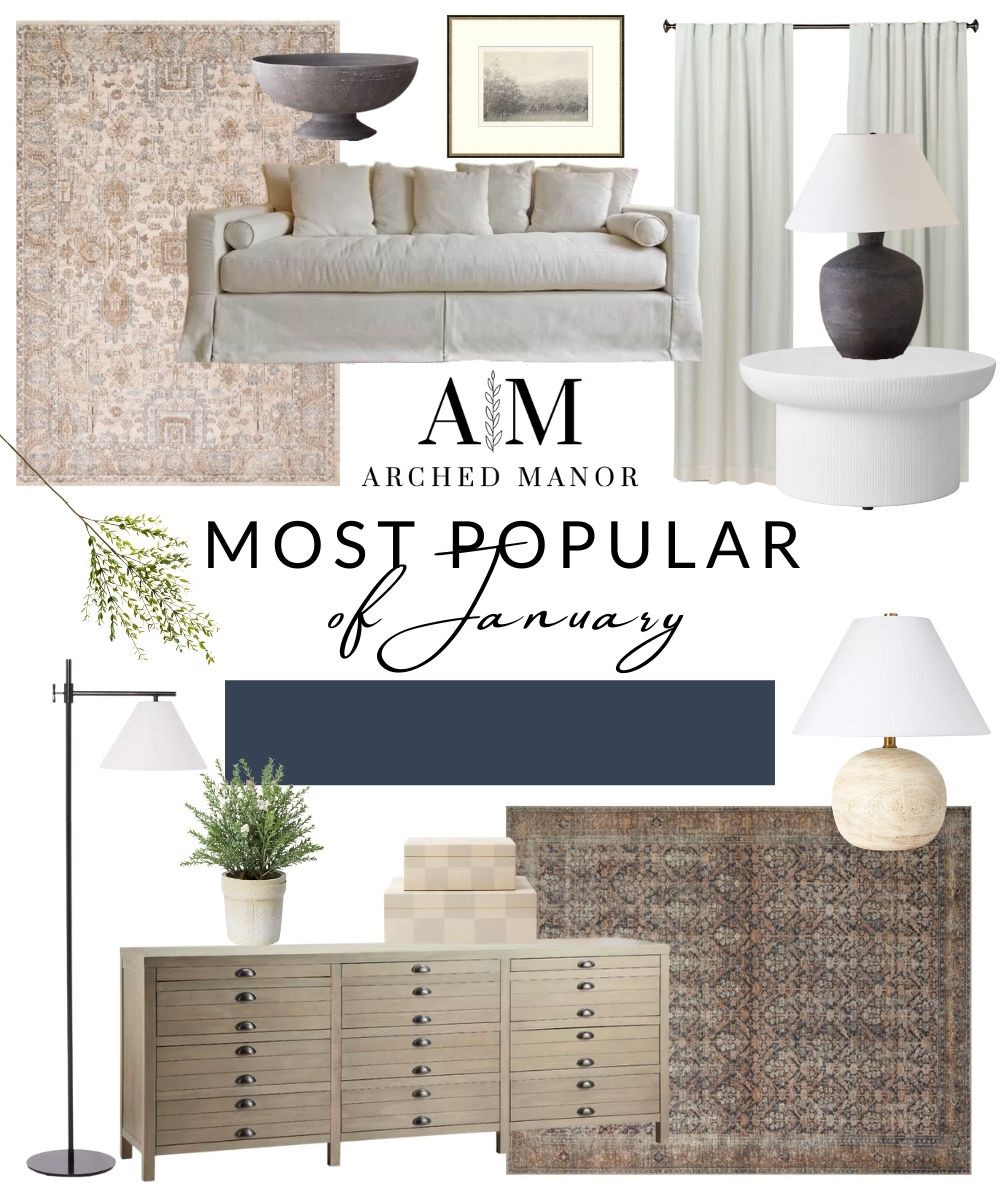 Favorite furniture and home decor of January 2022