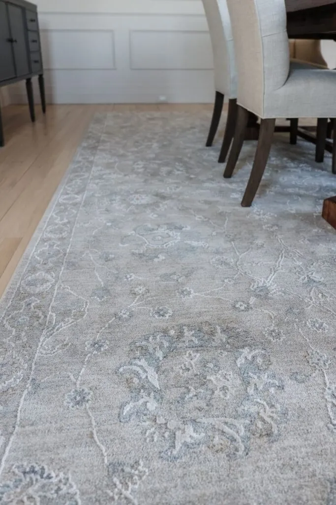 Neutral Dining Room Rug