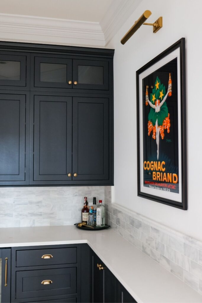 Home bar idea multiple light sources