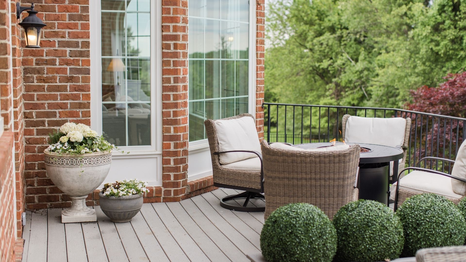 Classic Planter on patio