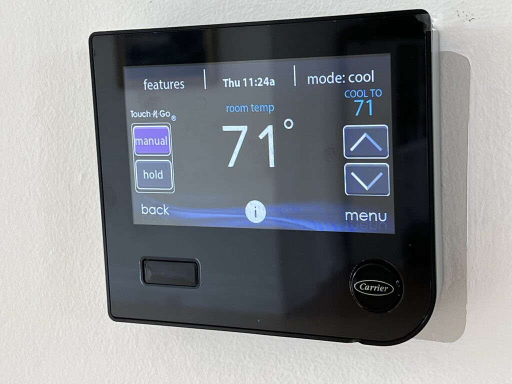 New Carrier Thermostat WiFi Control Unit