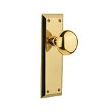 Nostalgic Warehouse New York Door Knob Unlacquered Brass