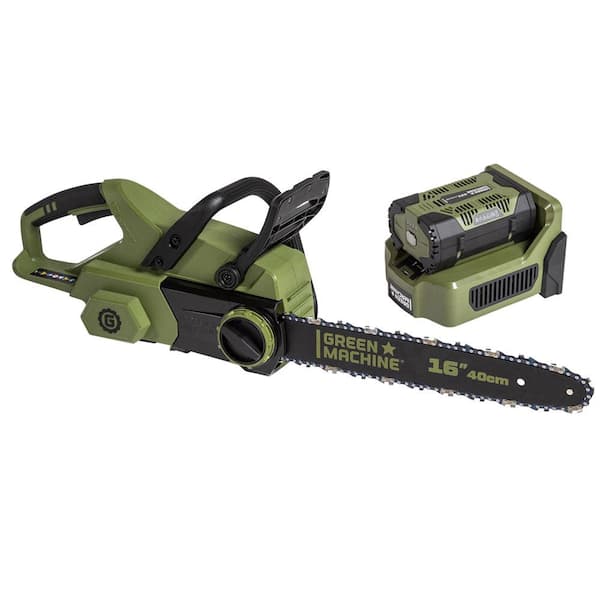 Green Machine battery operated chainsaw