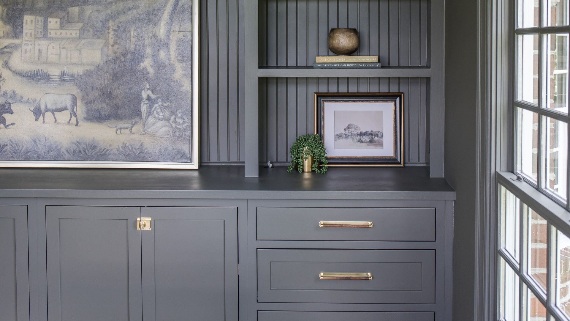 DIY Built-in shelving - how we built them from scratch!