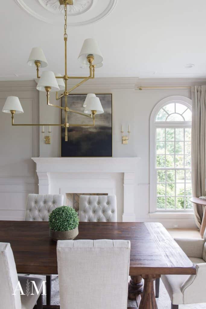 Dining Room Chandelier with shades