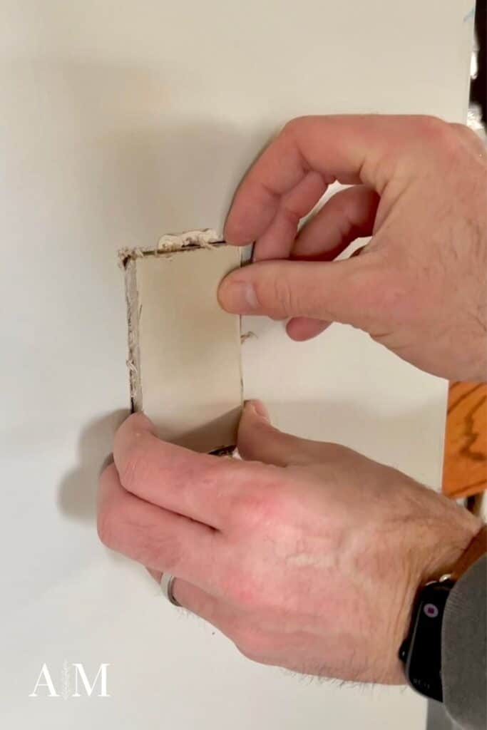fix drywall holes