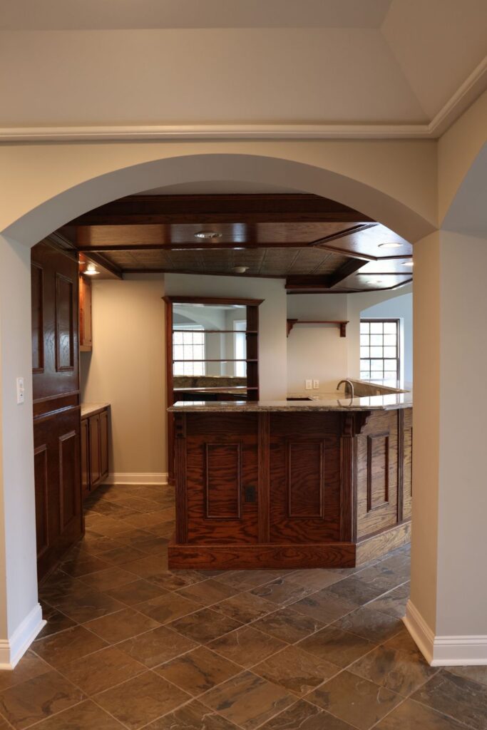 Basement Bar Before