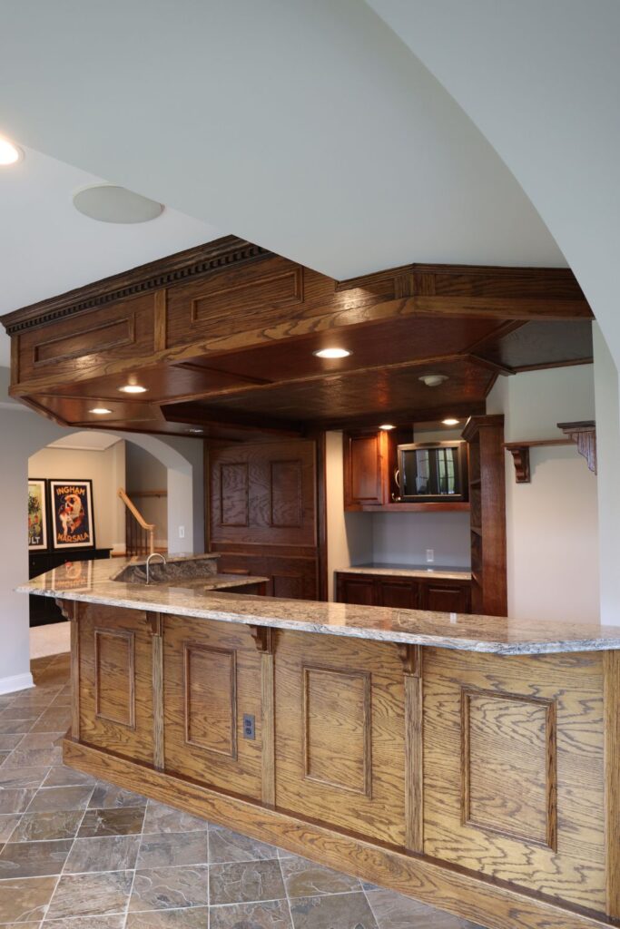 Basement Bar Before