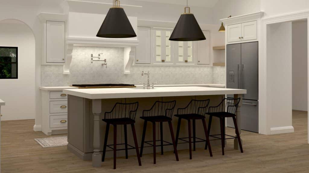 kitchen island stools header