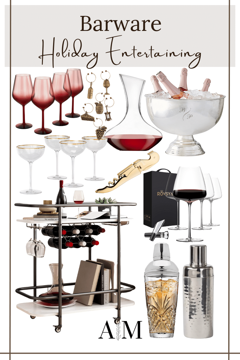holiday party entertaining must haves, holiday party entertaining, holiday entertaining, gift guide, holiday gift guide, gift ideas for the party host, host gifts under $25, gift guide under $25, barware, serving essentials, holiday entertaining essentials, holiday drink special
