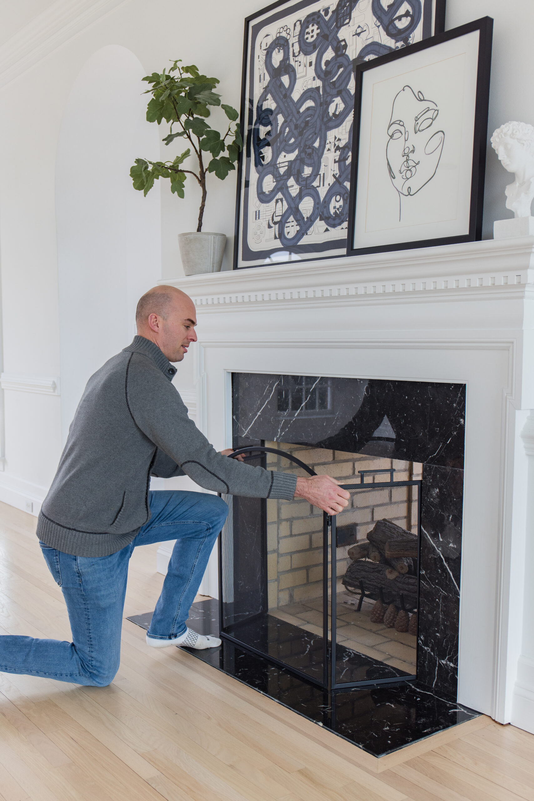 transform your living space with a stunning fireplace surround, fireplace surround, fireplace surrounds, wood, cast stone, accessories, fireplace tools, fireplace screens, fireplace essentials, home improvements, design, style, styling