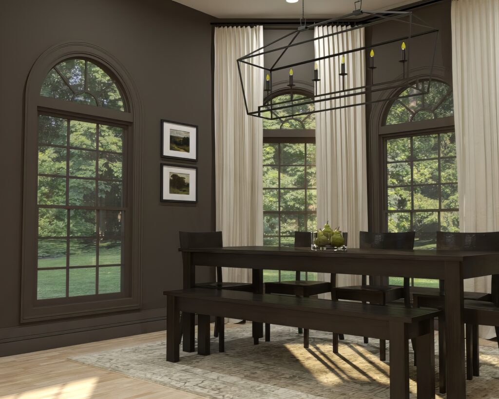 Our breakfast room design idea view from the right wall