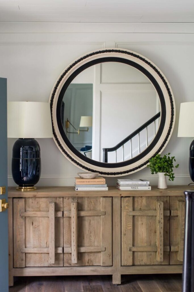 Whitney Parkinson Entry table decor idea