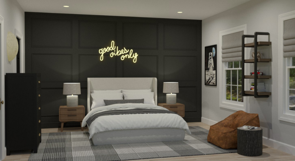 Tristan Accent Wall Render