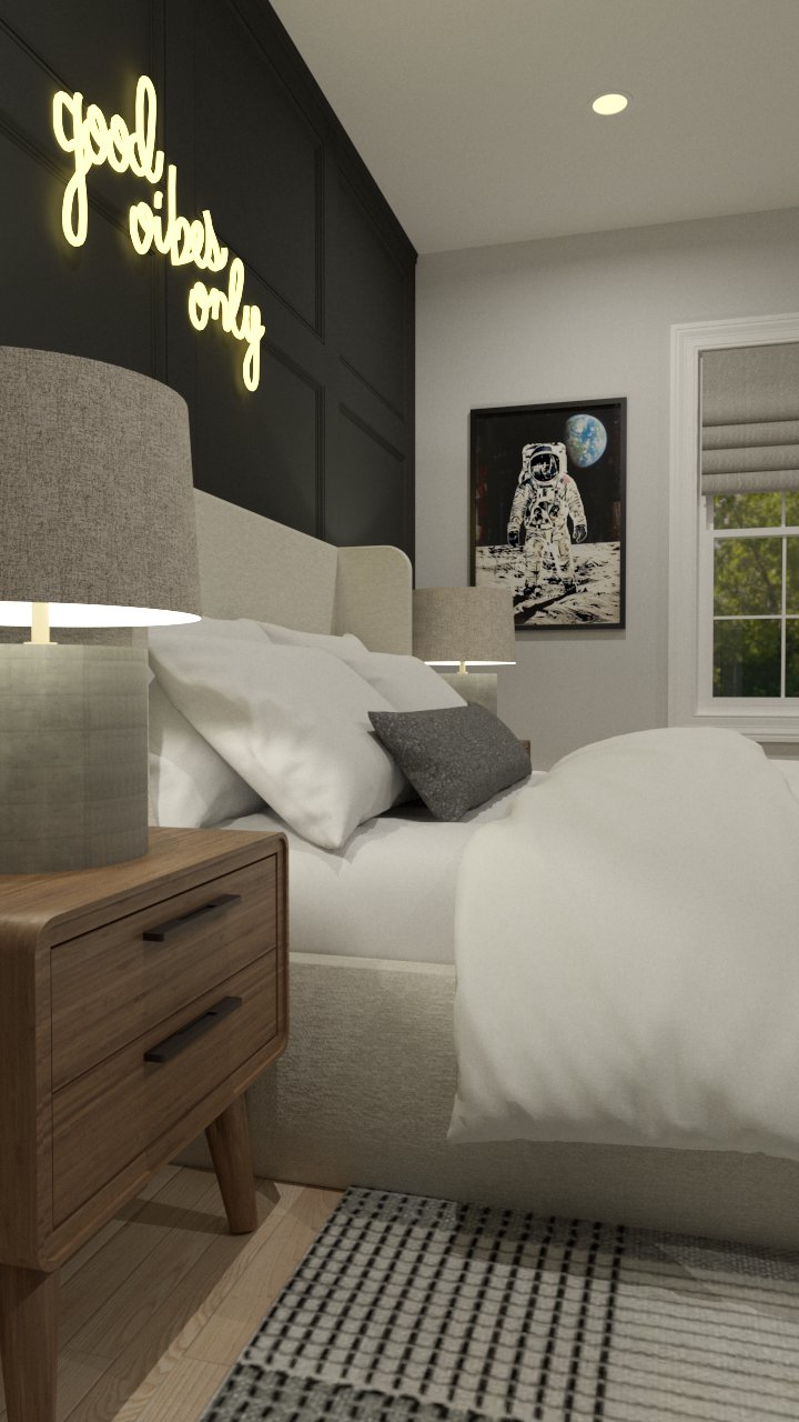 Tristan's bedroom design we are currently working on using a render