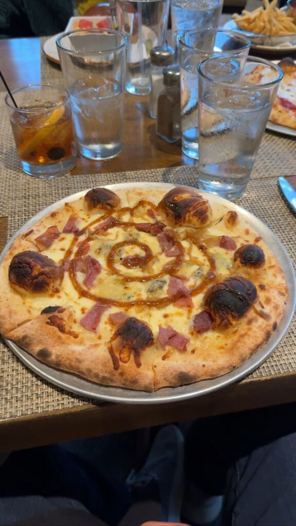 The Fringe Pizza at Woody's