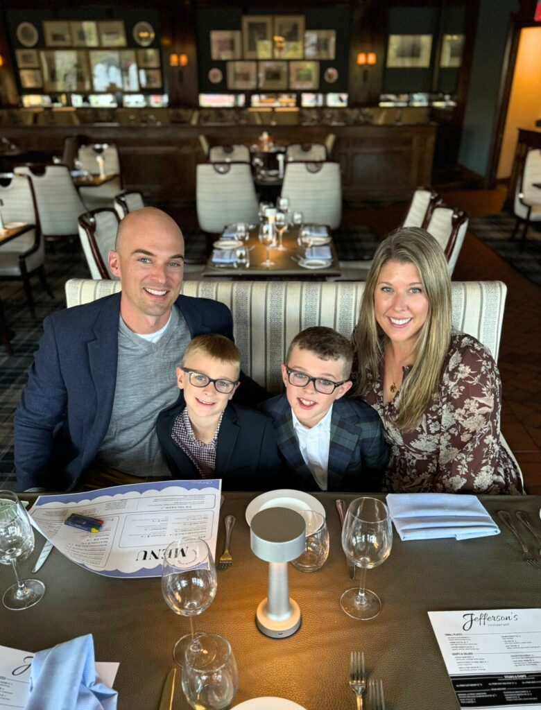 Dinner at Jefferson's Restaurant
