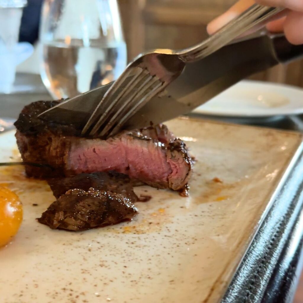 The Prime Filet Mignon at Jefferson's Restaurant