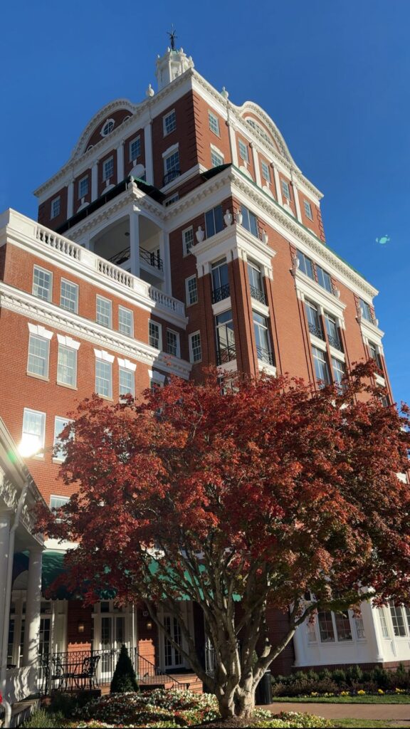 The Omni Homestead Resort Tower View