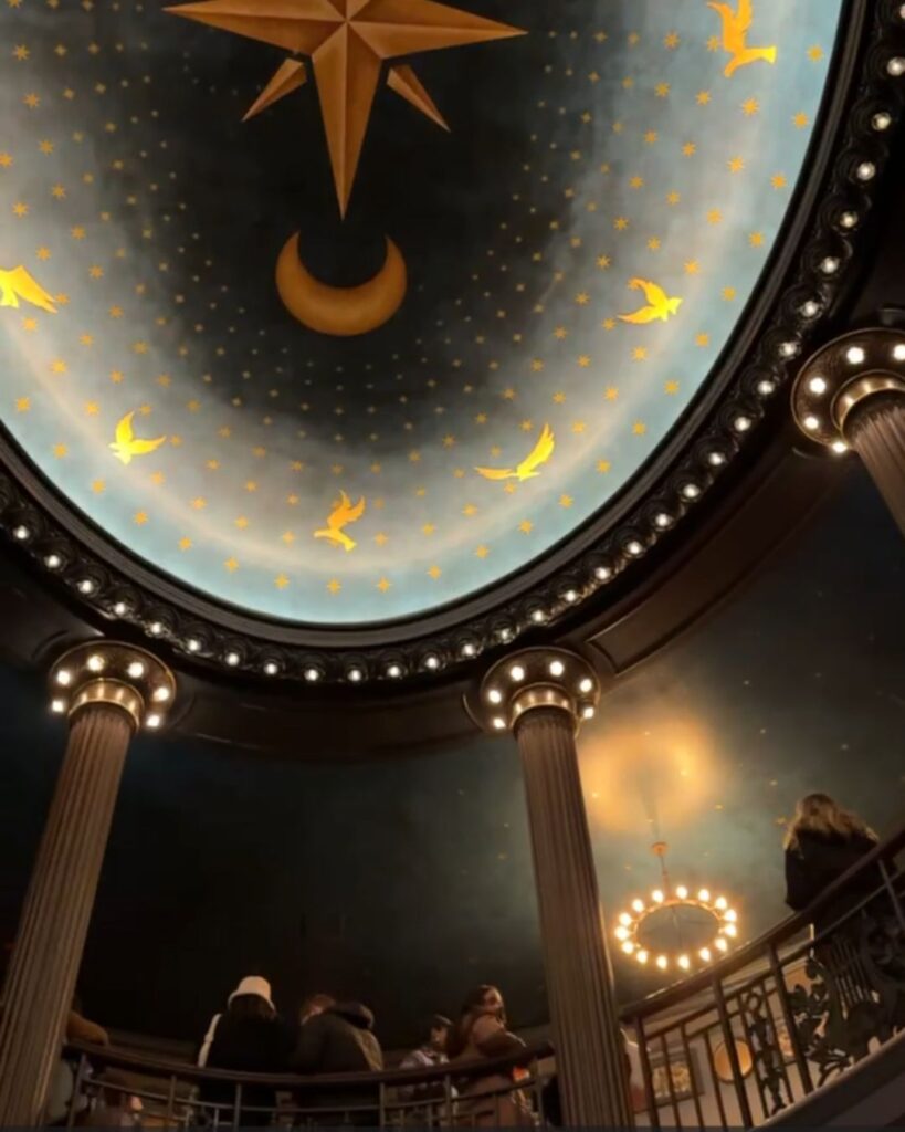 The Lyric Theater Lobby Ceiling for Harry Potter and the Cursed Child