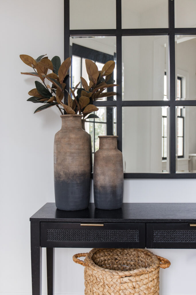 brown ombre vase