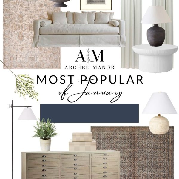 Favorite furniture and home decor of January 2022